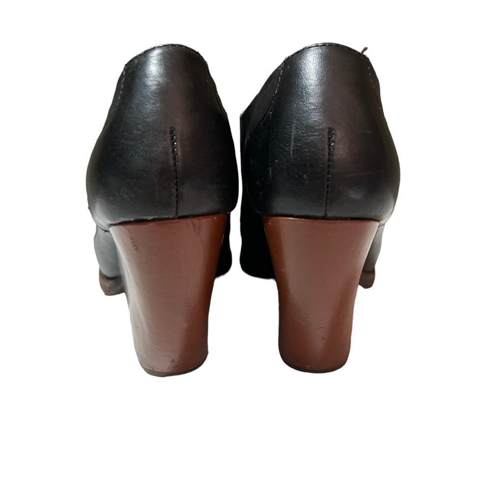Korks By Kork-Ease Helene Leather Lace Up Heeled Bootie Boot Women Size 7.5 $190 - Picture 3 of 11